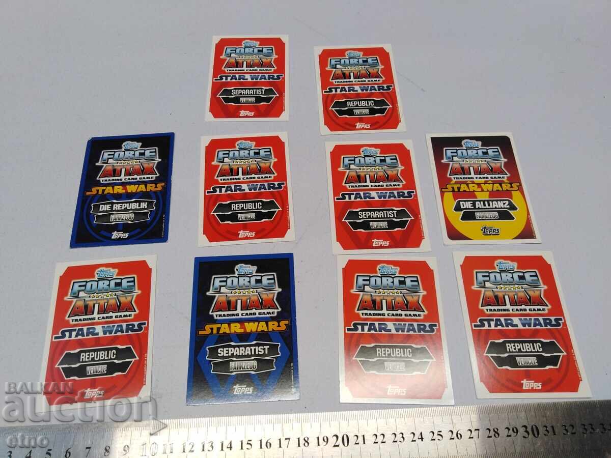 10 bucăți CĂRȚI "STAR WARS" 2010, IMAGINI cu preț 10.00 BGN | € 5.11