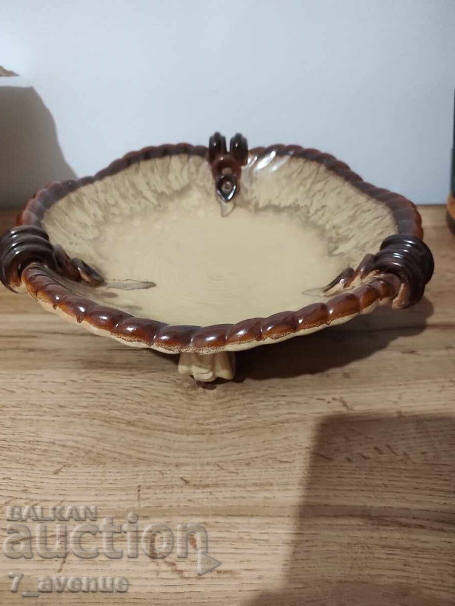 Δημοπρασία Πολύ παλιά κεραμική κούπα για φρούτα λαχανικά 2.10.25