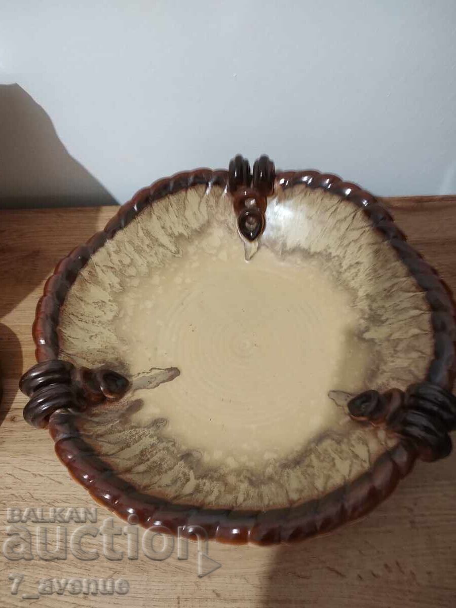 Πολύ παλιά κεραμική κούπα για φρούτα λαχανικά 2.10.25