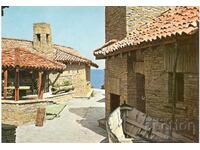 Стара картичка - Златни пясъци, Рибарски колиби