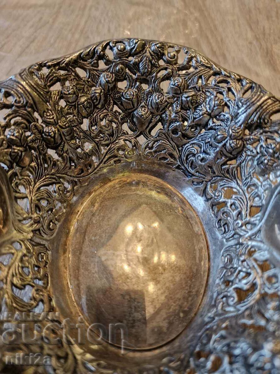 Auction  Metal bowl in Art Deco style