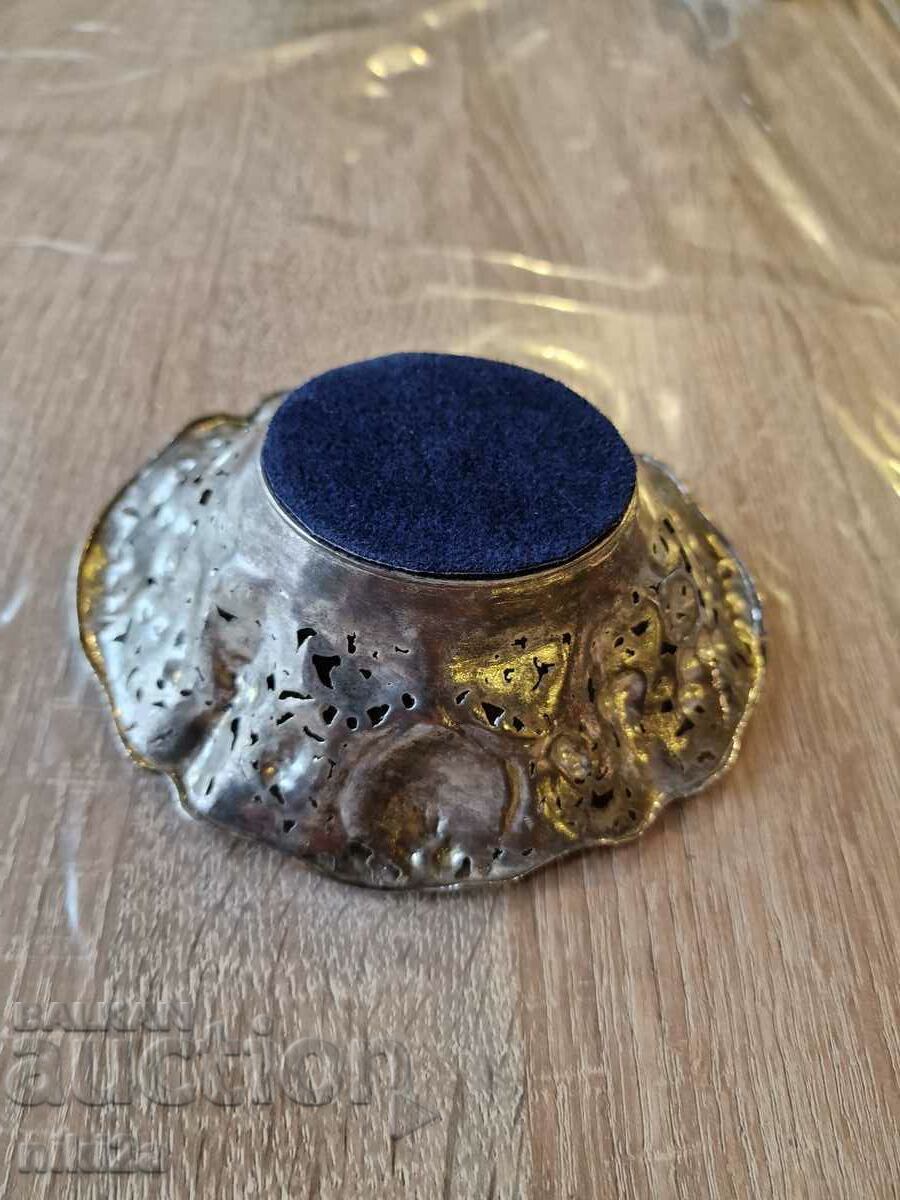 Metal bowl in Art Deco style - 7