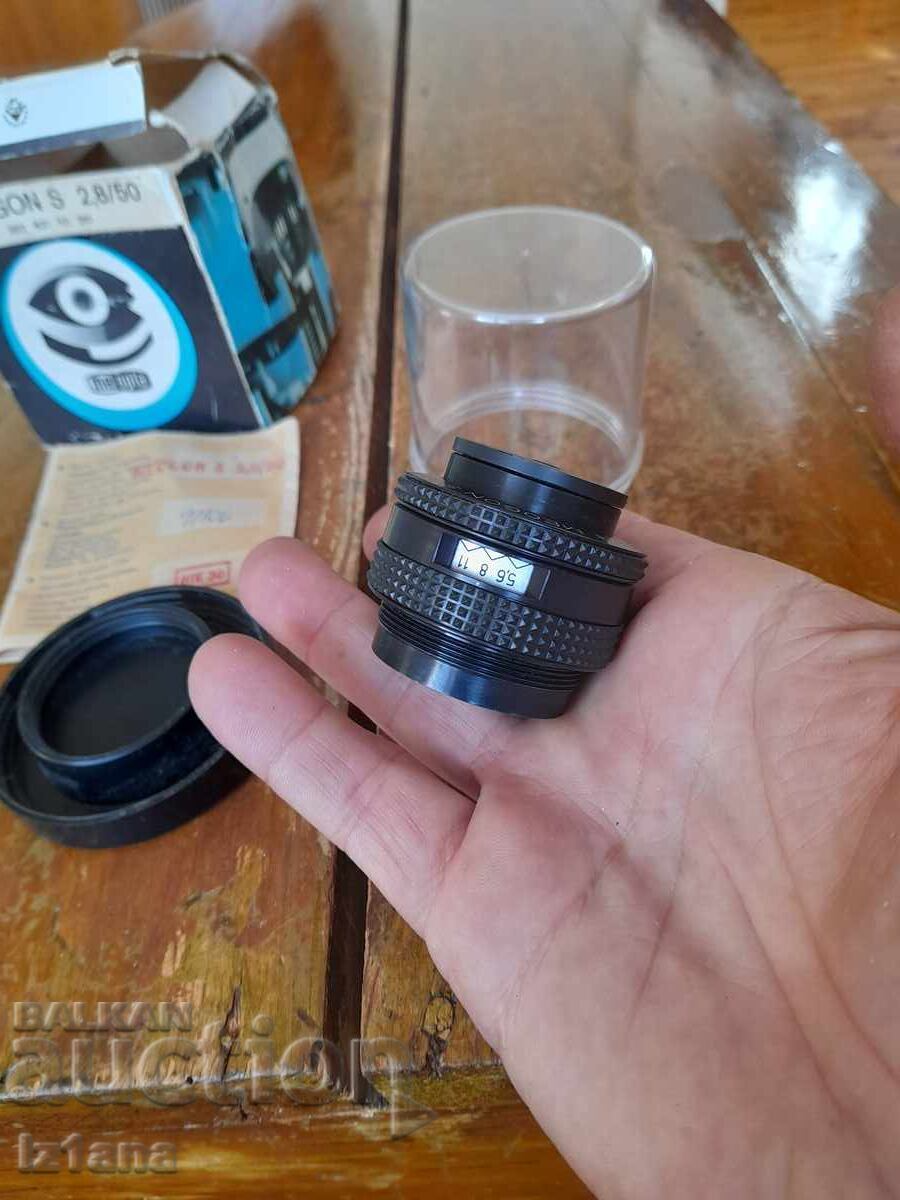 Παράδοση Παλιός φακός μικροσκοπίου Meopta Meogon S Παράδοση Παλιός φακός μικροσκοπίου Meopta Meogon S