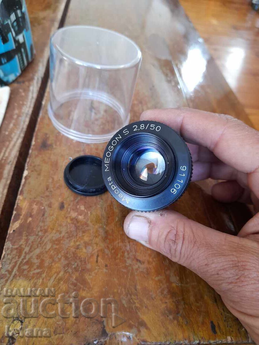 Παλιός φακός μικροσκοπίου Meopta Meogon S - 6 Παλιός φακός μικροσκοπίου Meopta Meogon S - 6