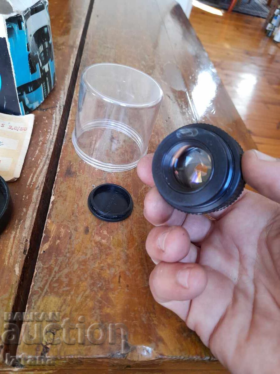 Παλιός φακός μικροσκοπίου Meopta Meogon S - 7 Παλιός φακός μικροσκοπίου Meopta Meogon S - 7