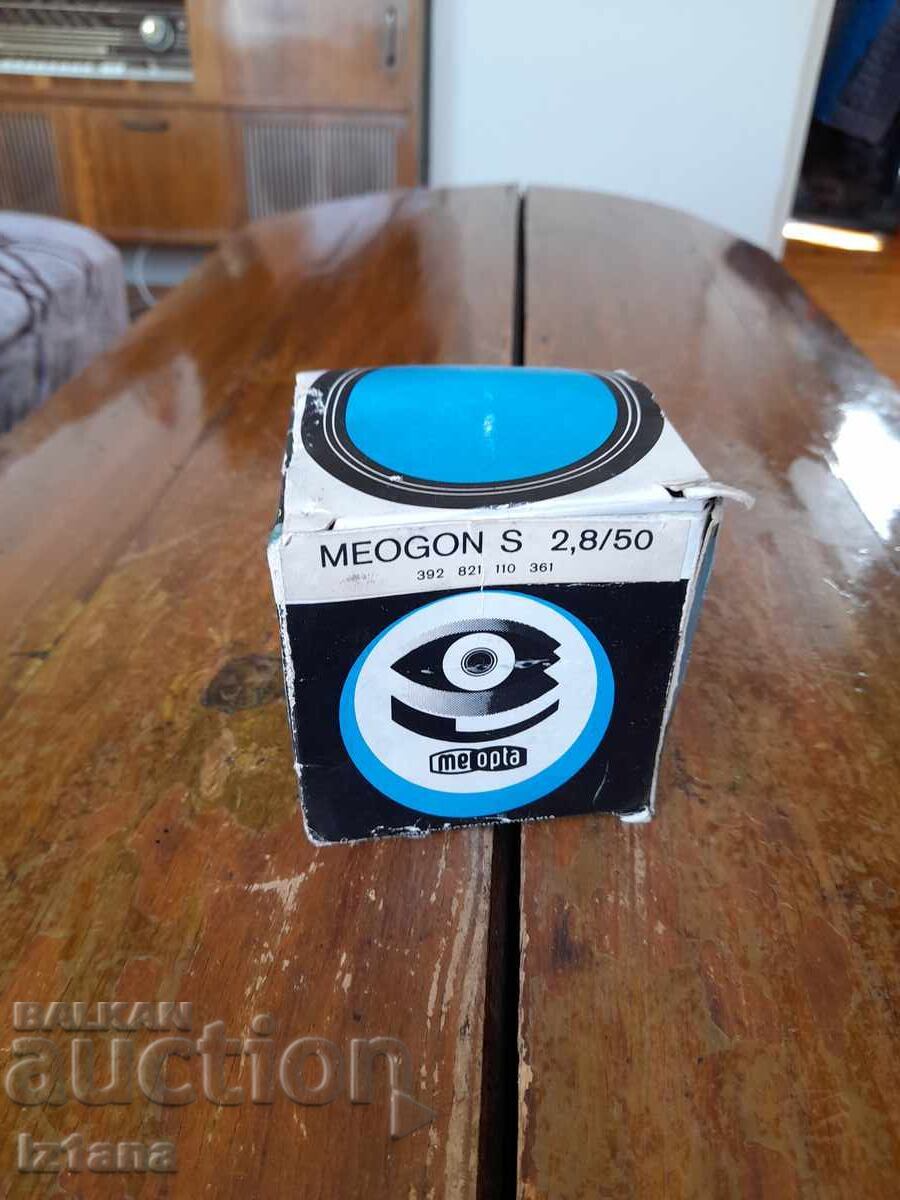 Παλιός φακός μικροσκοπίου Meopta Meogon S Παλιός φακός μικροσκοπίου Meopta Meogon S