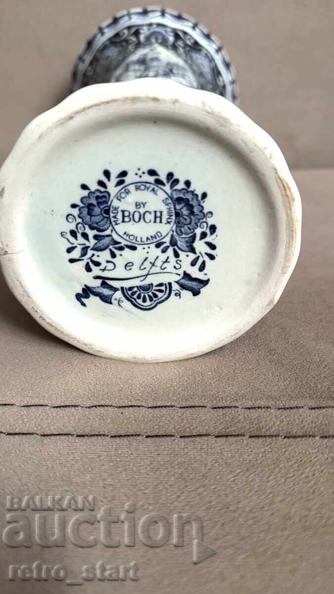 Livrarea Vază de porțelan olandeză + cadou