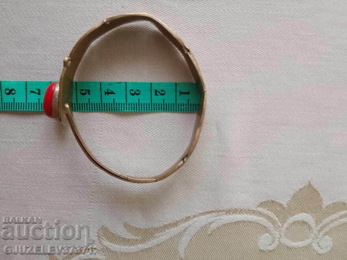 Vintage Indian Coral Bracelet - 6