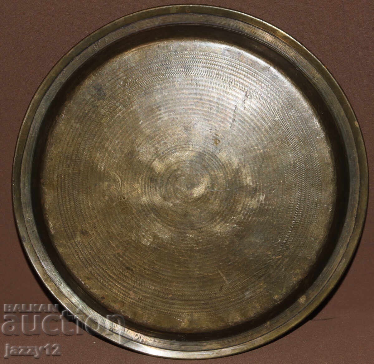 Brass Plate Tray Wall Decoration Islamic Motifs - 6