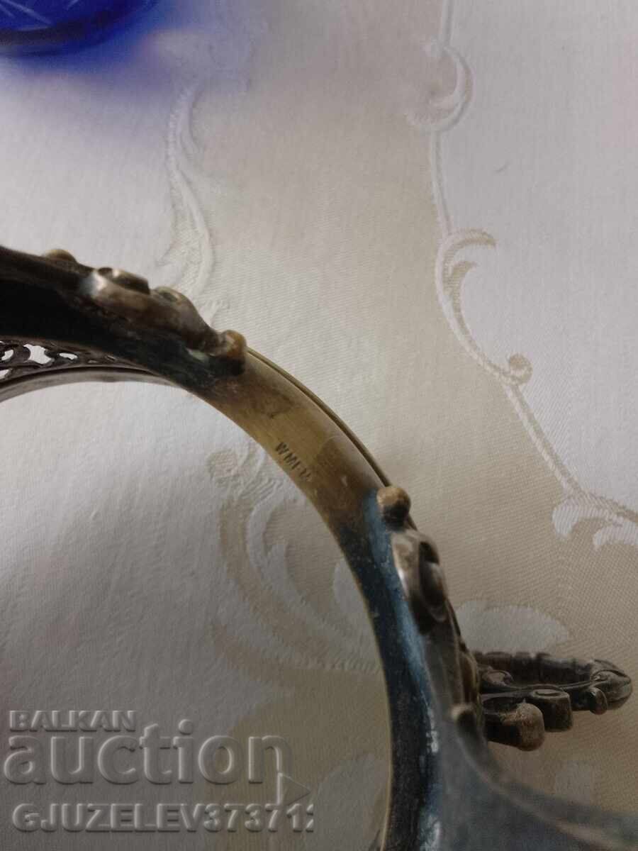 WMF - Old Antique Bonbonniere - Metal Crystal with price 290.00 BGN | € 148.27