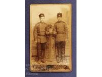 Fotografie veche militară cu Ș.M. (Școală Militară) - jurământ, Regatul Bulgariei