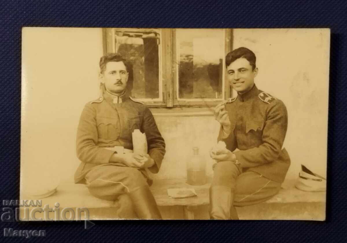 Παλιά στρατιωτική φωτογραφία Βασίλειο της Βουλγαρίας