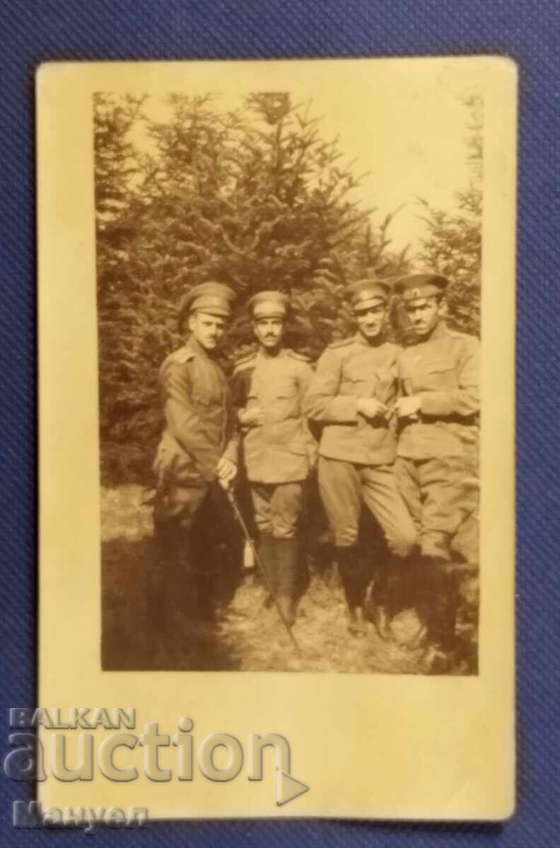 Стара военна снимка Царство България.