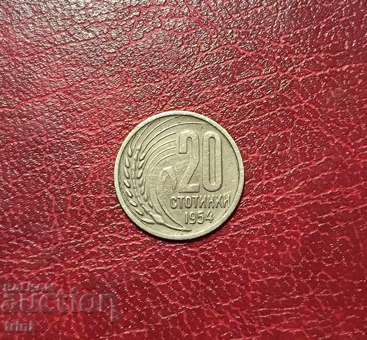 20 cents 1954