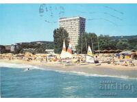 Стара картичка - Златни пясъци, х-л "Интернационал"