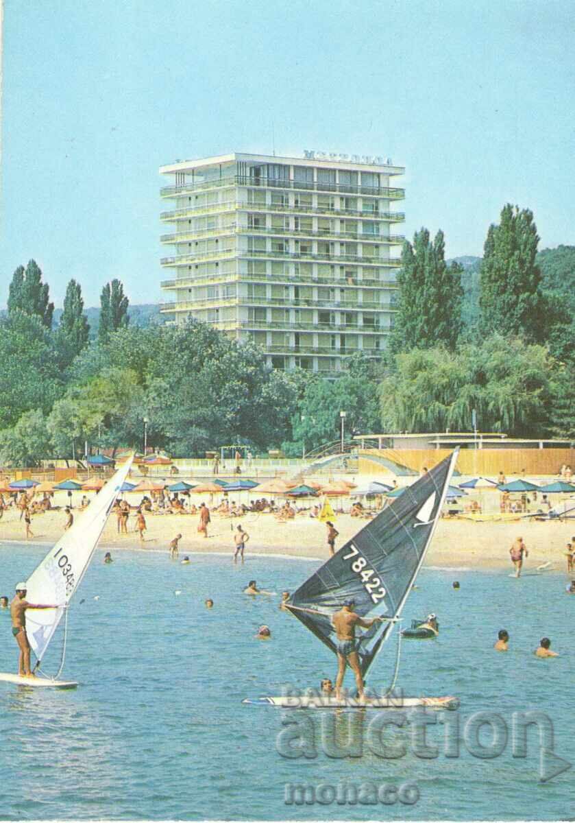 Carte poștală veche - Nisipurile de Aur, hotelul "Metropol" Carte poștală veche - Nisipurile de Aur, hotelul "Metropol"