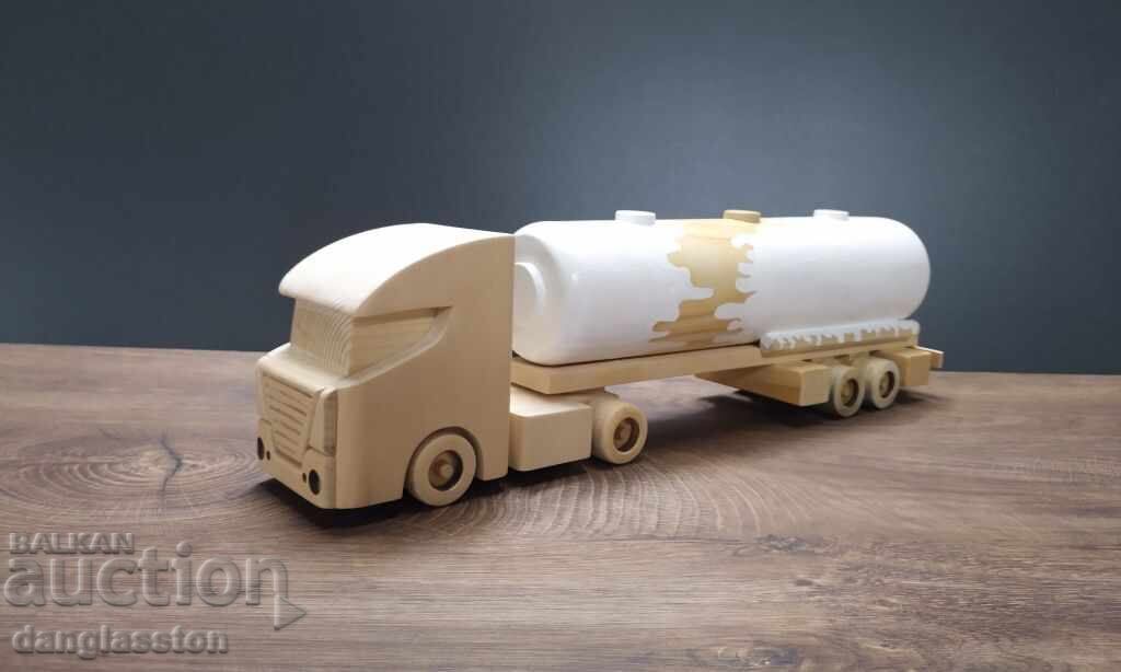 Decorative wooden tanker truck DMAR 196N2