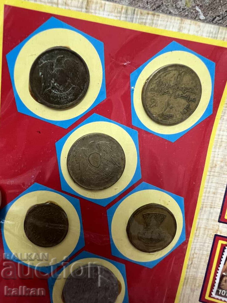 Δημοπρασία Συλλογή από αιγυπτιακά νομίσματα και γραμματόσημα