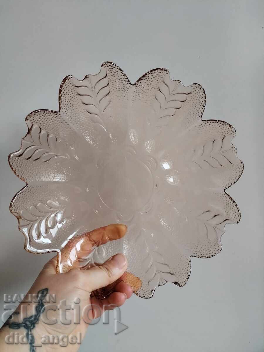 Glass fruit bowl with price € 8.18 | 16.00 BGN