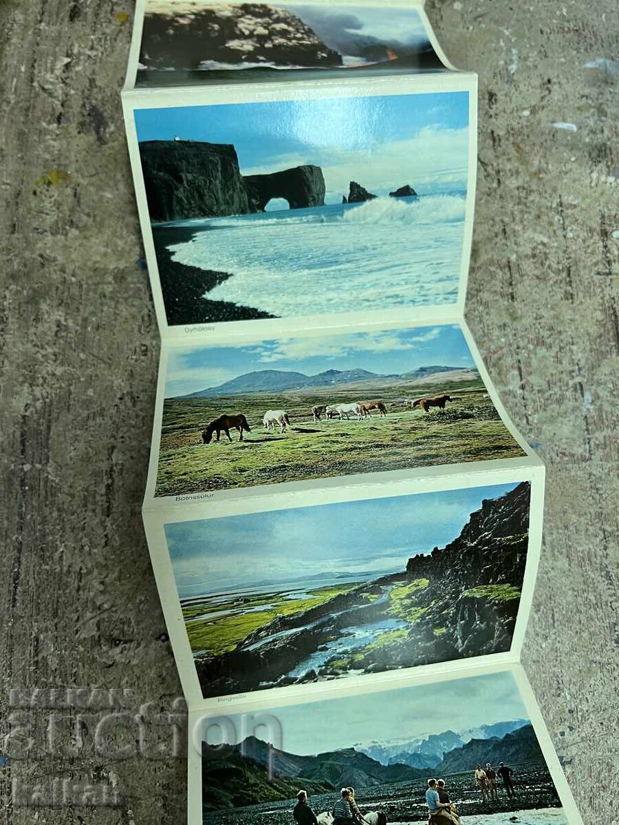 Landscapes from Iceland - Postcard Album with price 15.00 BGN | € 7.67 Landscapes from Iceland - Postcard Album with price 15.00 BGN | € 7.67