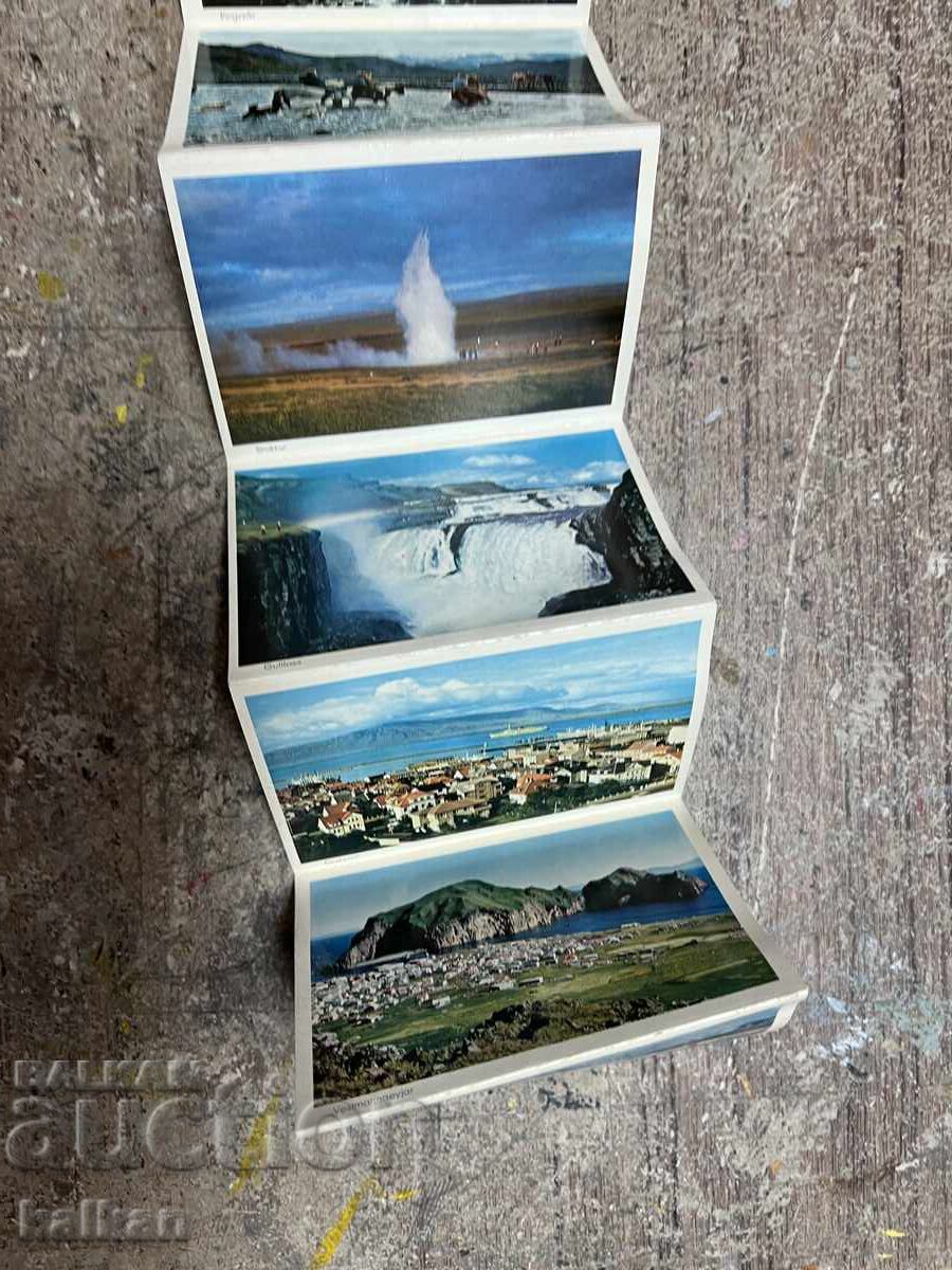 Auction Landscapes from Iceland - Postcard Album Auction Landscapes from Iceland - Postcard Album