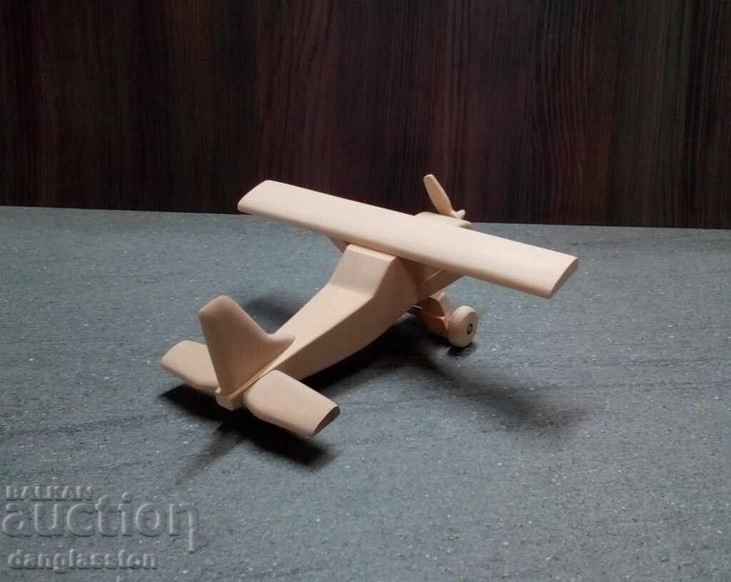 Auction  Decorative wooden airplane DMAR 6524n