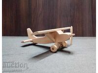 Decorative wooden airplane DMAR 6524n