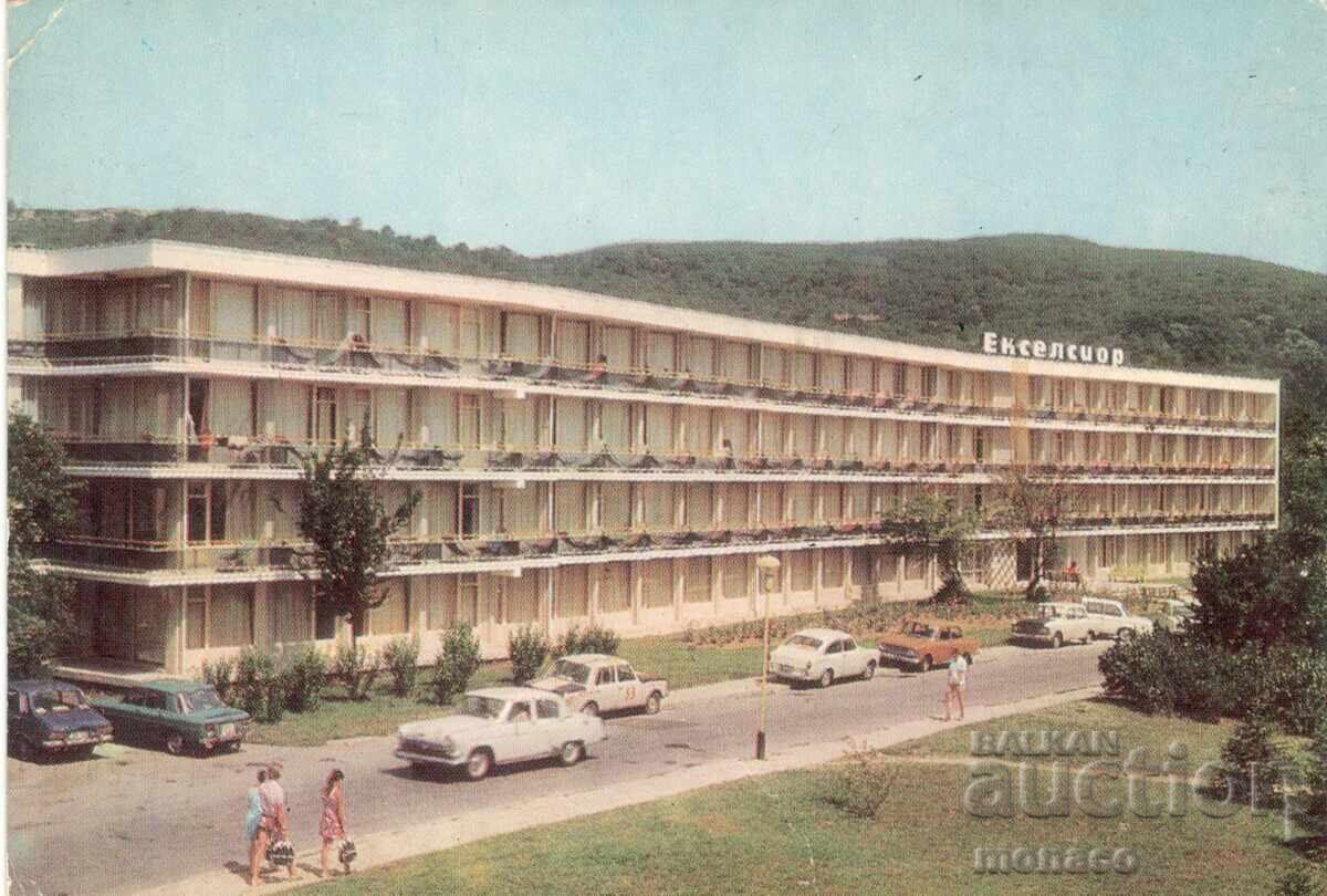 Old postcard - Golden Sands, Hotel "Excelsior" Old postcard - Golden Sands, Hotel "Excelsior"