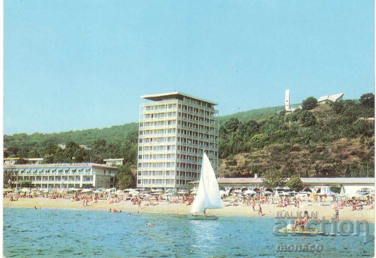 Old postcard - Golden Sands, hotel "Berlin" Old postcard - Golden Sands, hotel "Berlin"