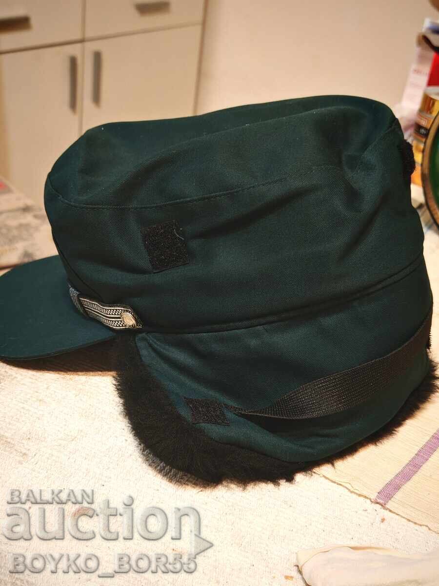 Рядка Българска Зимна Шапка Ушанка Гранична Полиция- Нова - 6