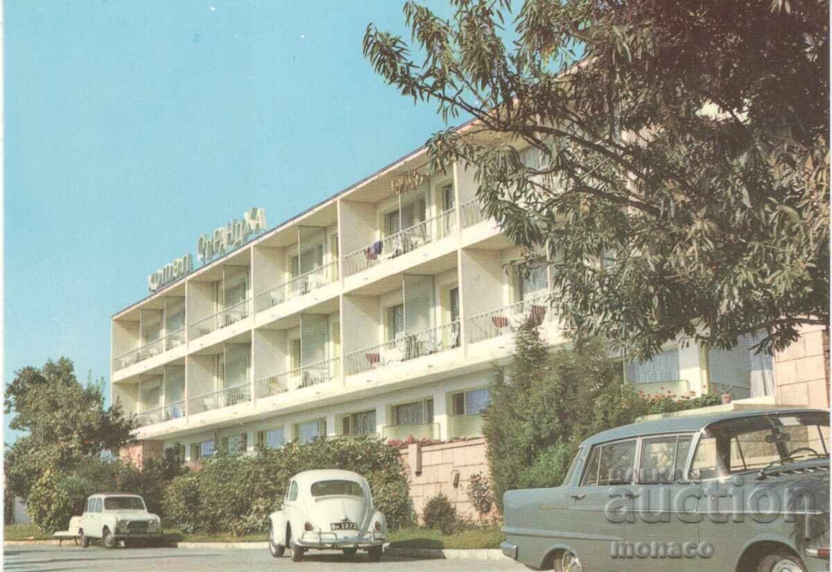 Стара картичка - Златни пясъци, х-л "Странджа" Стара картичка - Златни пясъци, х-л "Странджа"