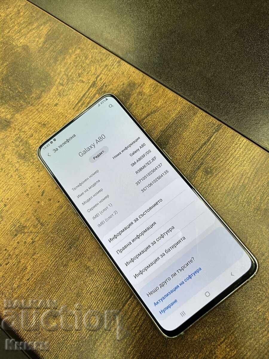 Delivery of Samsung A80 Phone