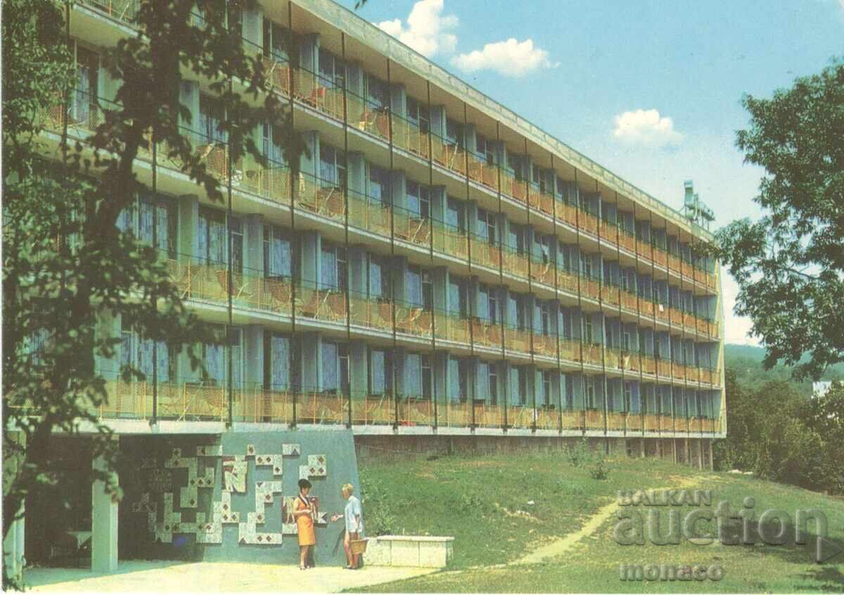 Стара картичка - Златни пясъци, х-л "Чучулига"