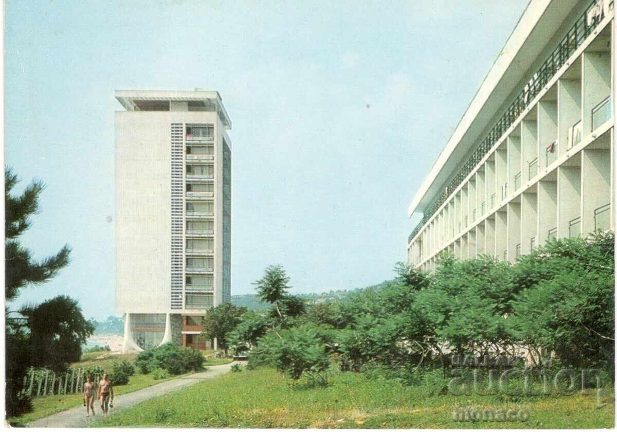 Стара картичка - Златни пясъци, Дом на журналистите