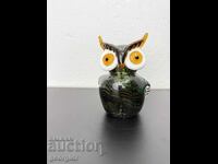 Bufniță / Cucuvea de sticlă Murano. №7423