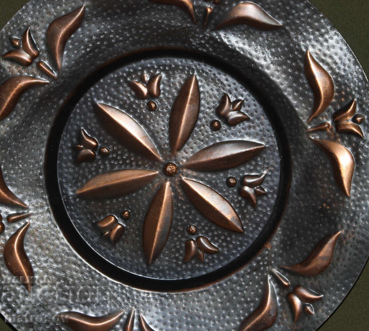 Livrarea Farfurie de cupru placată, decorațiune de perete Livrarea Farfurie de cupru placată, decorațiune de perete