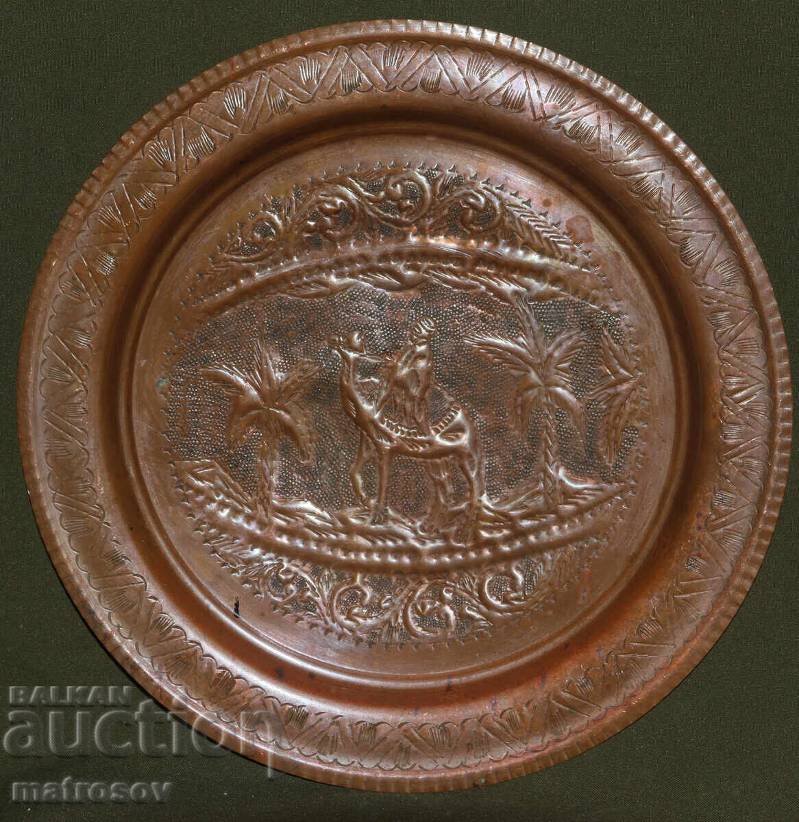 Handmade copper plate wall decoration with price 160.00 BGN | € 81.81 Handmade copper plate wall decoration with price 160.00 BGN | € 81.81