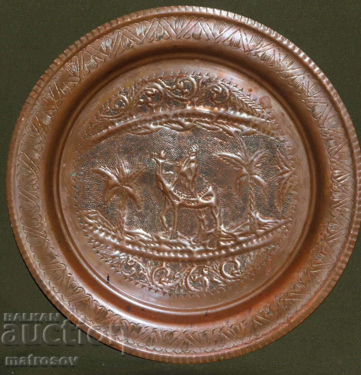 Handmade copper plate wall decoration Handmade copper plate wall decoration