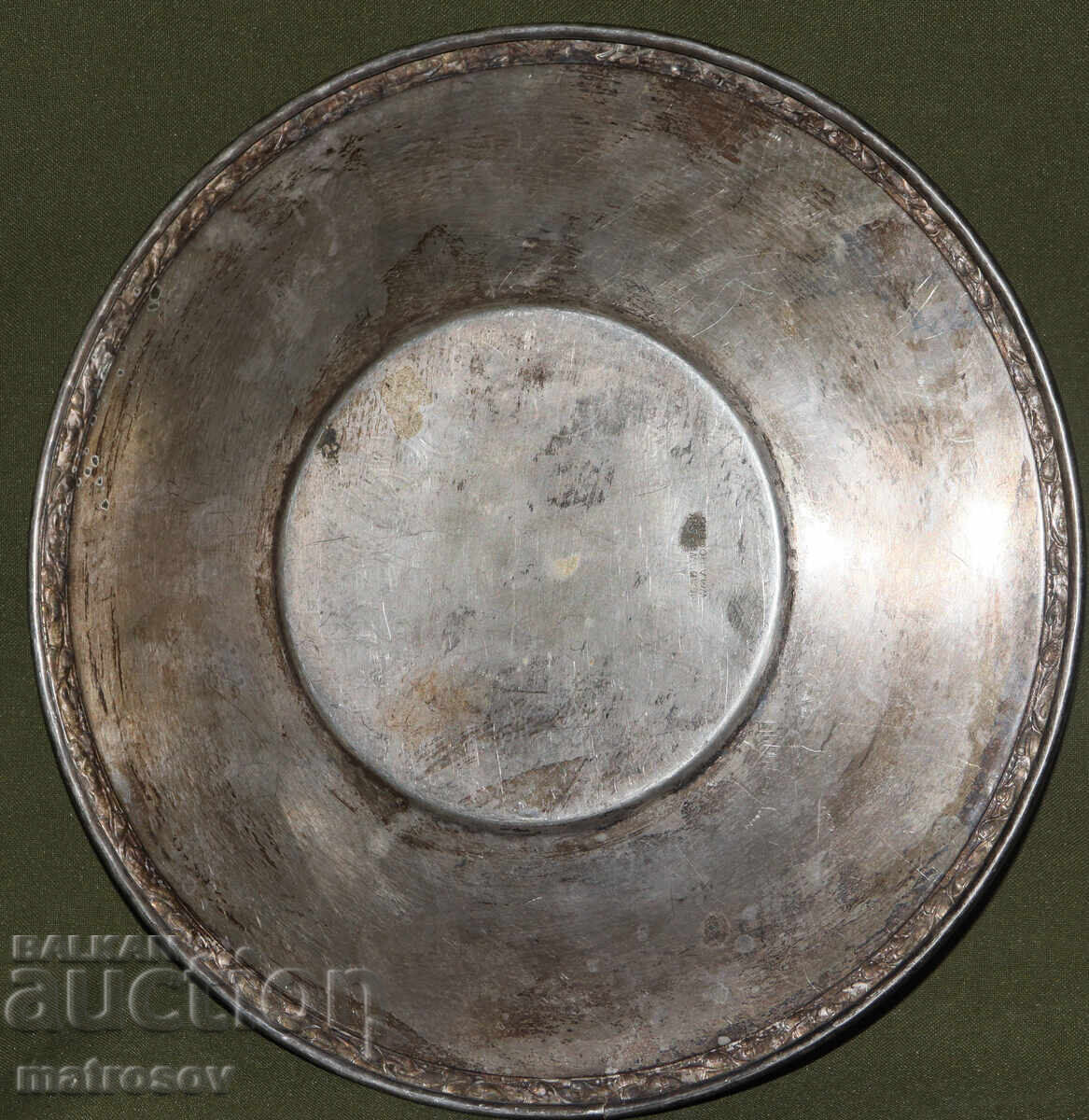 Antique Silver-plated Tray WM.A ROGERS - 6