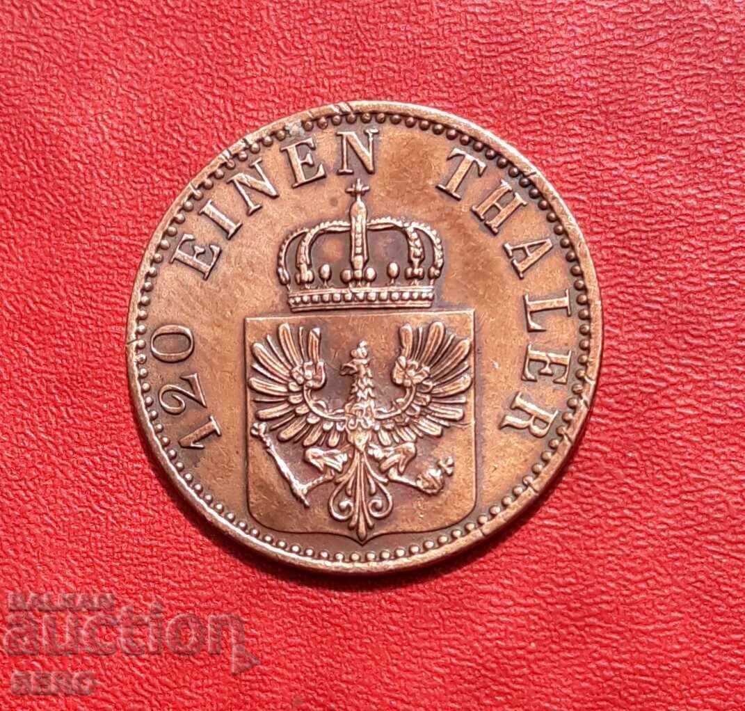 Germany-Prussia-3 Pfennig 1867 B-Breslau/Wrocław with price 19.01 BGN | € 9.72 Germany-Prussia-3 Pfennig 1867 B-Breslau/Wrocław with price 19.01 BGN | € 9.72