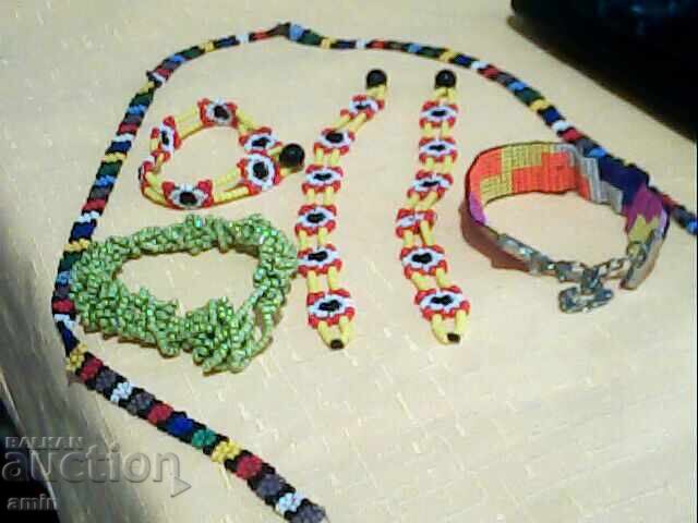 Lot of hryvnia necklace made of beads