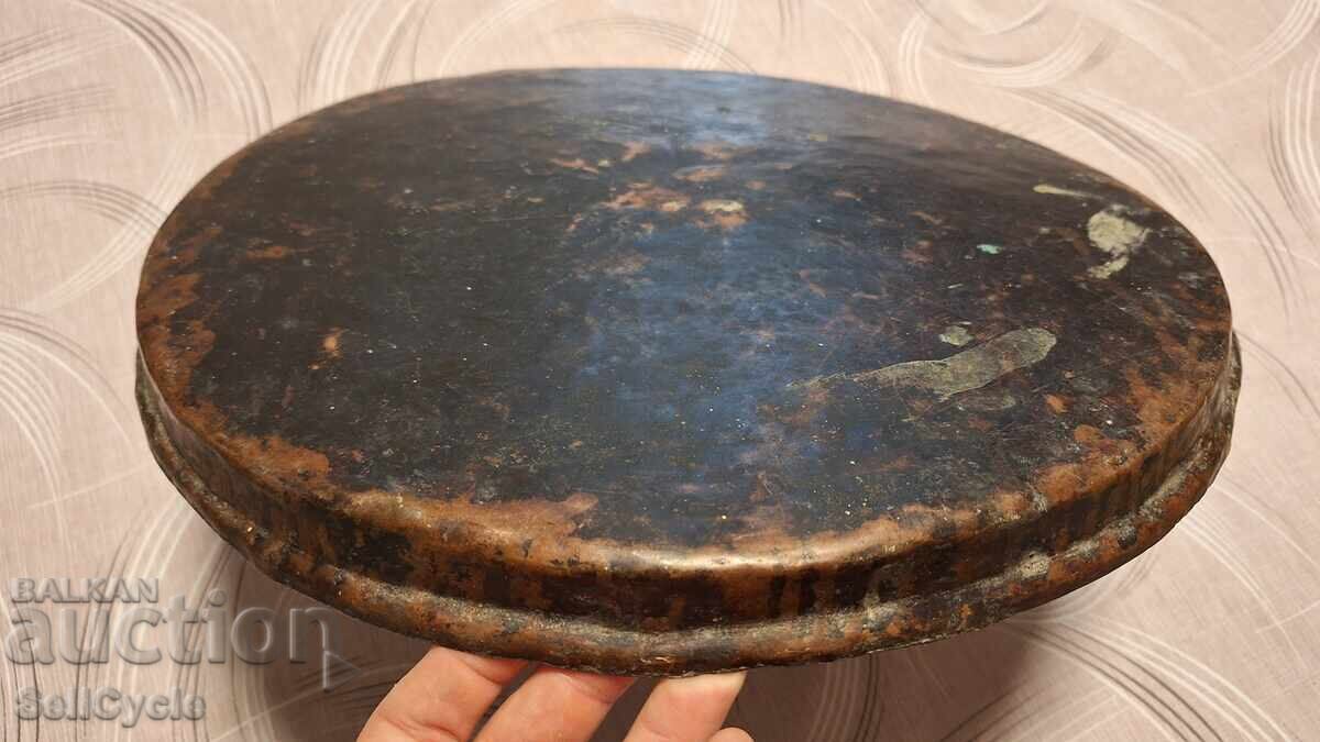 Livrarea ✅TAVĂ DE CUPRU DE CALITATE - 40 CM❗ Livrarea ✅TAVĂ DE CUPRU DE CALITATE - 40 CM❗