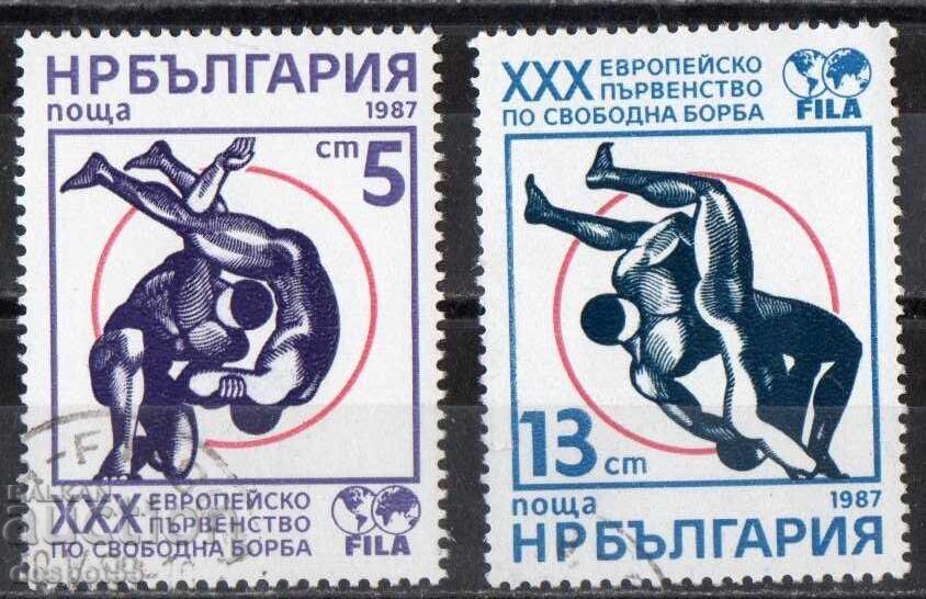 1987. Bulgaria. XXX European Freestyle Wrestling Championship