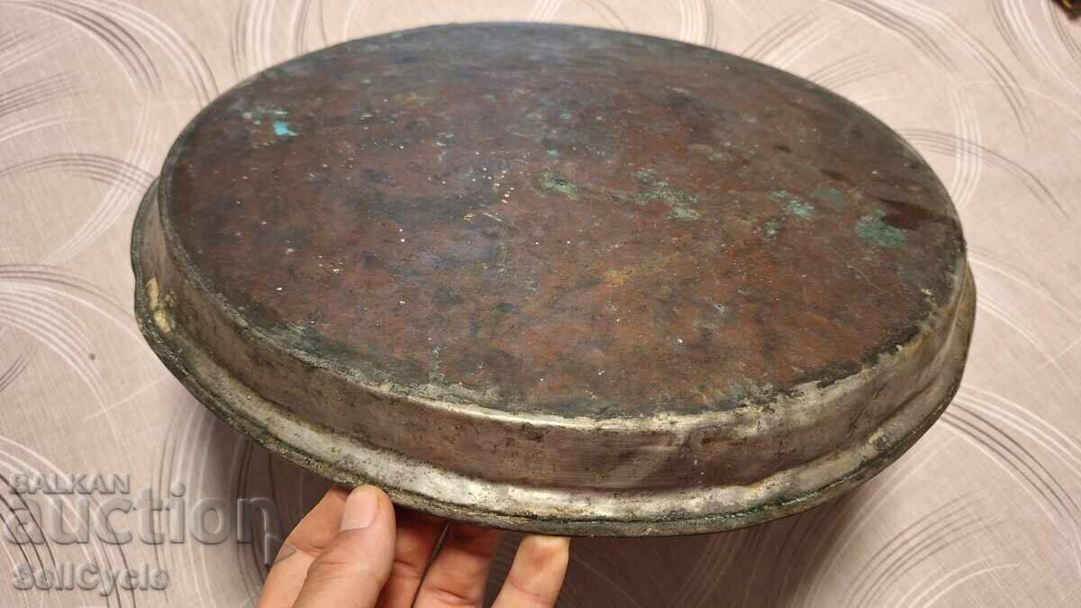 Доставка на ✅КАЧЕСТВЕНА МЕДНА ТАВА - ИНЕМ - 40 СМ❗