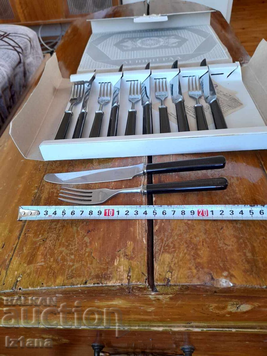 Old Gift Set Cutlery - 6