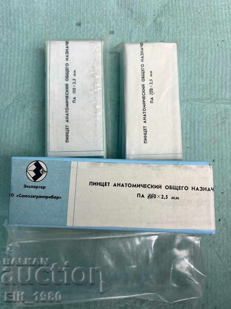 Delivery of USSR Tweezers Delivery of USSR Tweezers