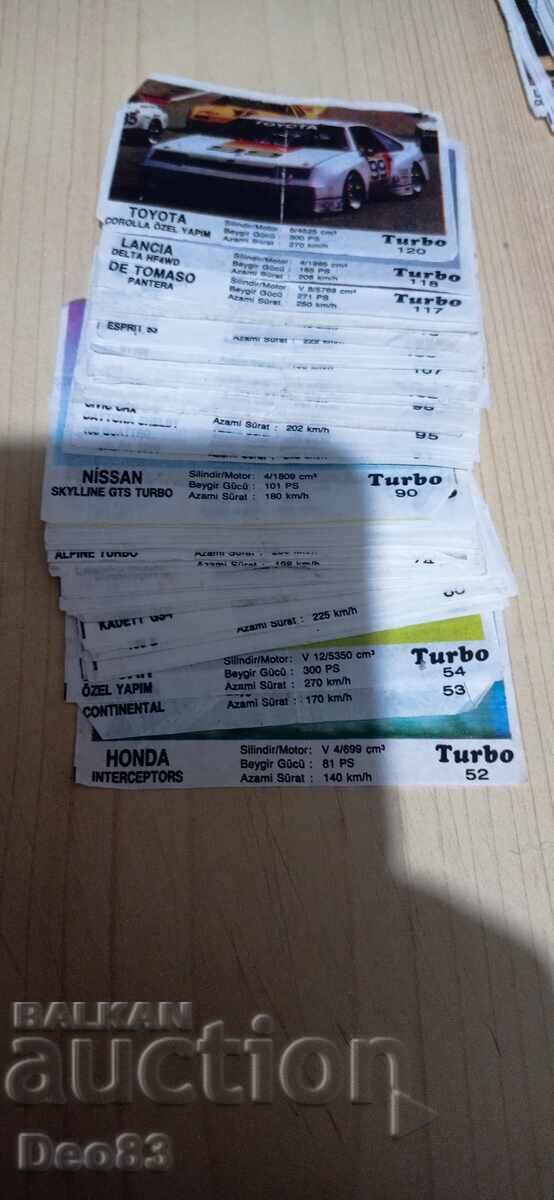 Εικόνες από τσίχλες Turbo με τιμή 18.00 BGN | € 9.20 Εικόνες από τσίχλες Turbo με τιμή 18.00 BGN | € 9.20