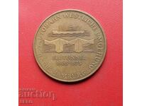 Μετάλλιο-Γερμανία-Αμβούργο-τούνελ κάτω από τον Έλβα 1975