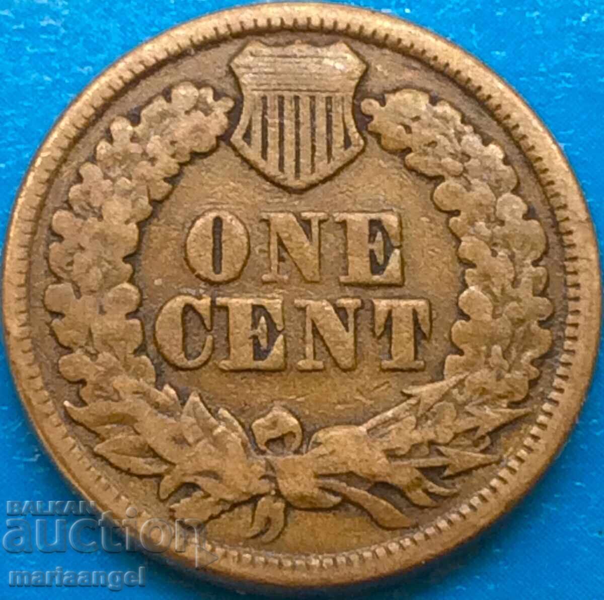 1 cent 1863 SUA - 7 1 cent 1863 SUA - 7