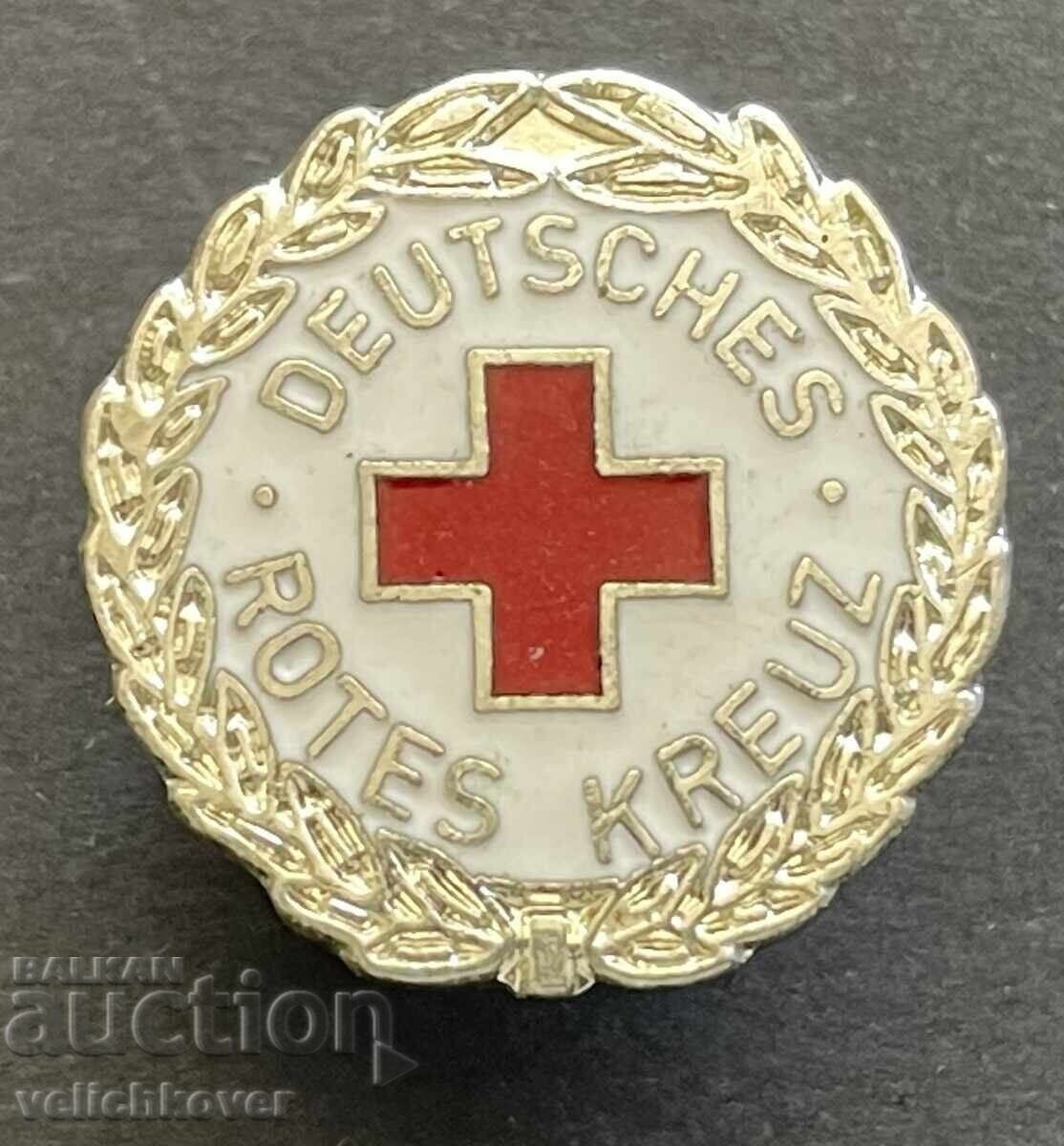 41843 Germania insignă Crucea Roșie Germană emailată pe ac 41843 Germania insignă Crucea Roșie Germană emailată pe ac